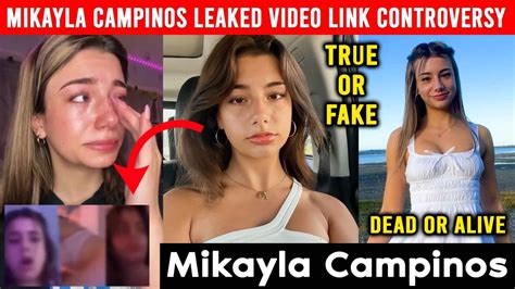 mikayla campino nude|Mikayla campinos masturbating leak